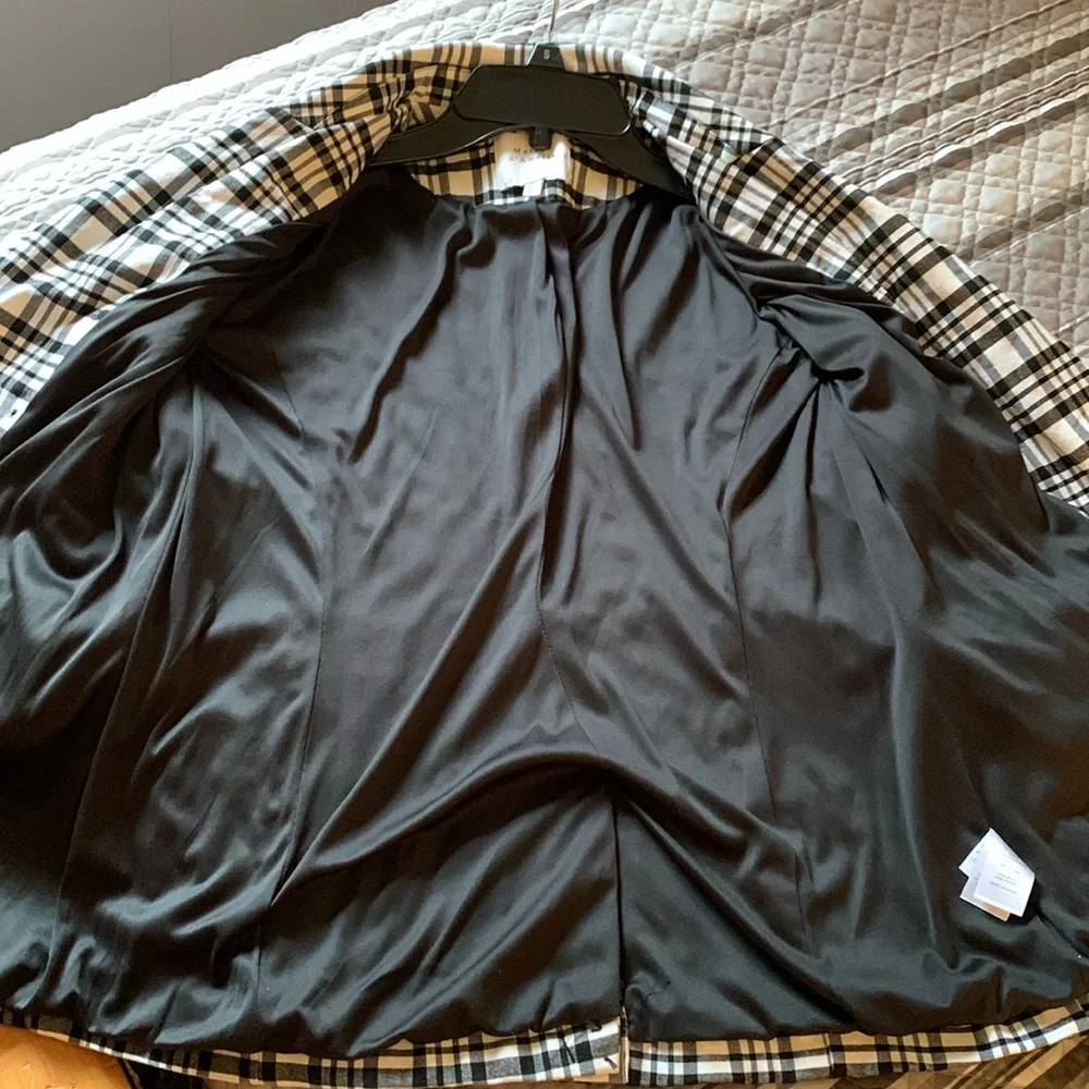 Maison D' Amelie Paris Black & White Blazer EUC